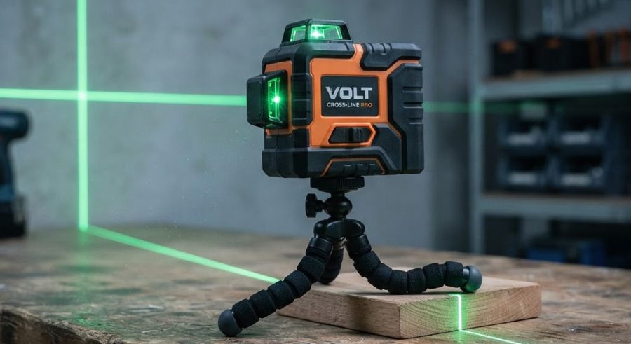 Cross-Line Laser Level — alternate view